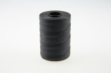 Handnähgarn gewachst, 0,6 - 1,2 mm, schwarz